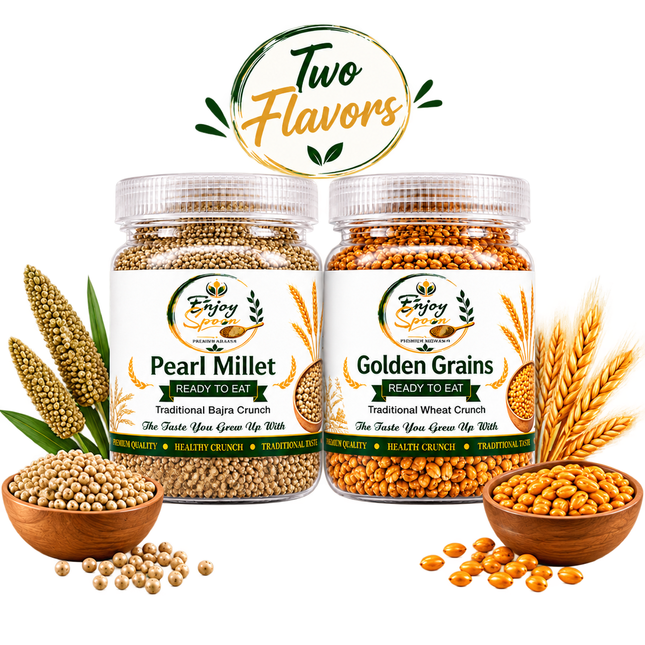 Enjoy Spoon Diwali gift pack — Pearl Millet and Golden Grains mukhwas